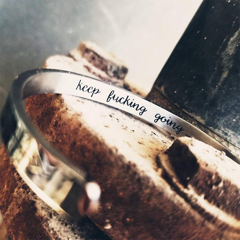 Keep Fucking Going Bracelet