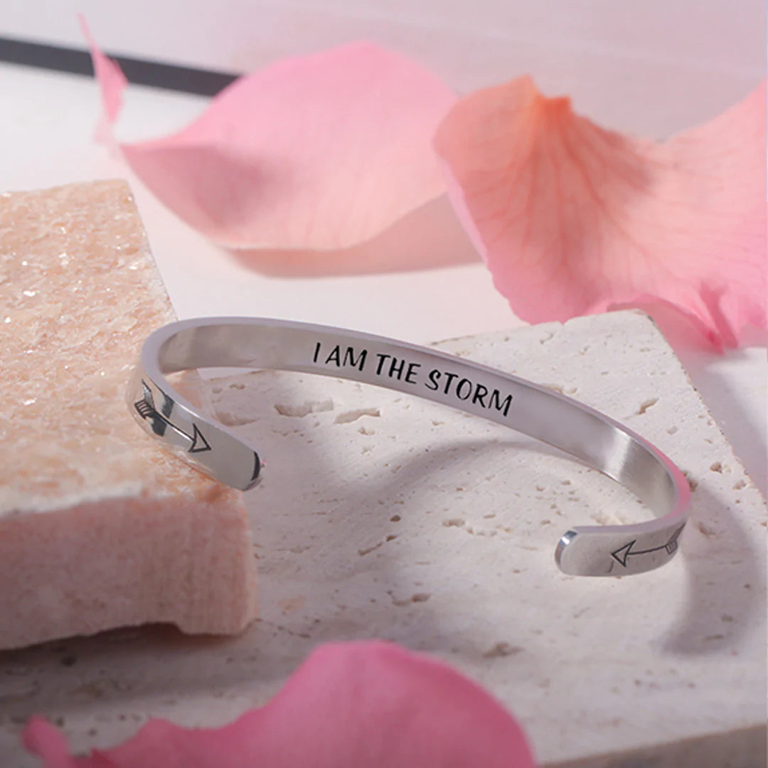 For Granddaughter - I Am The Storm Arrow Bracelet