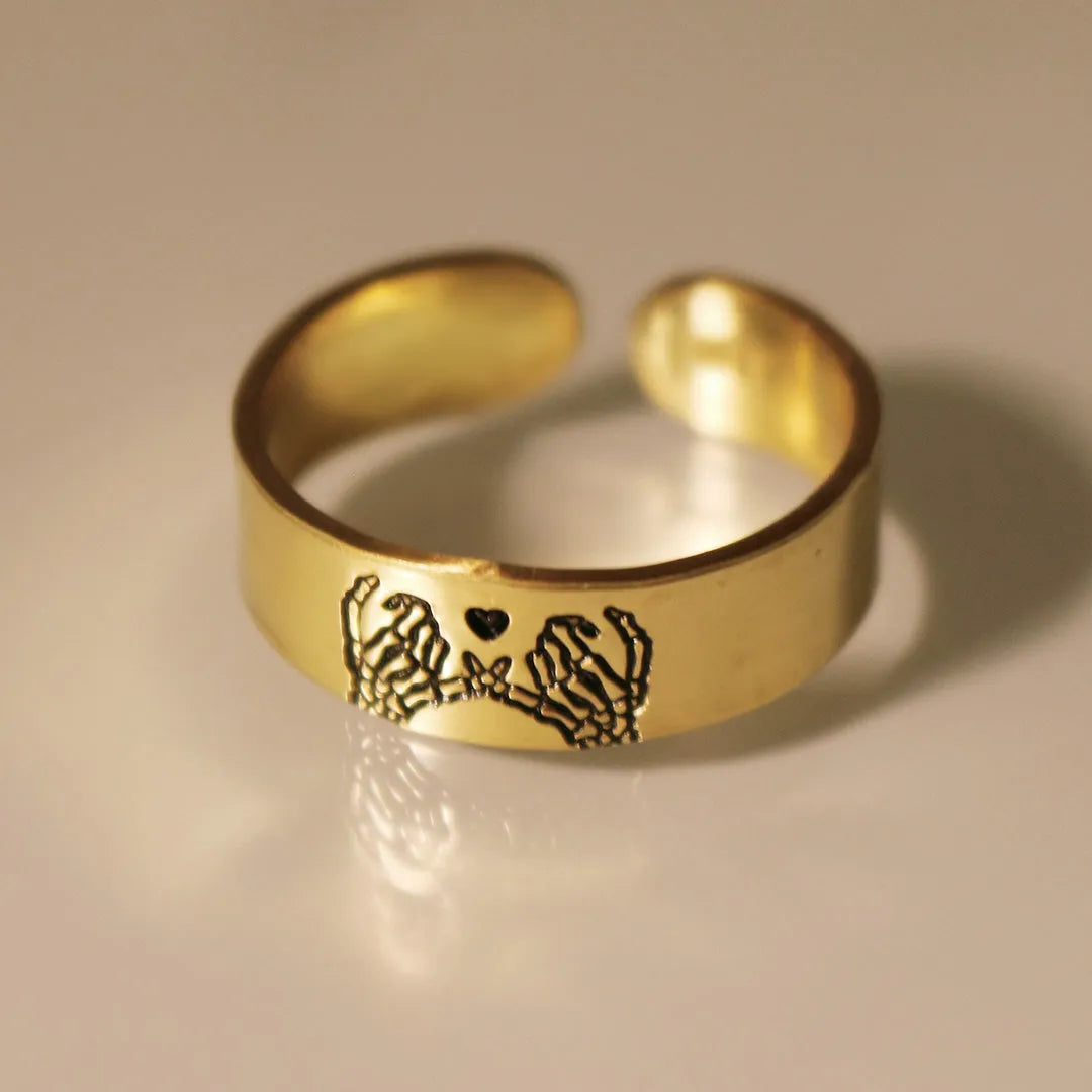 It Takes A Long Time To Grow An Old Friend Open Ring