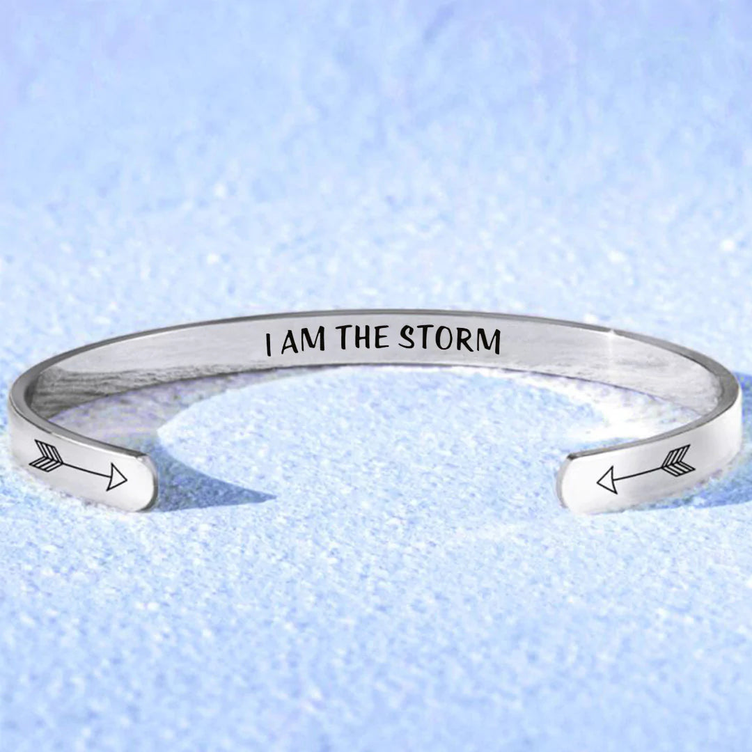 For Granddaughter - I Am The Storm Arrow Bracelet