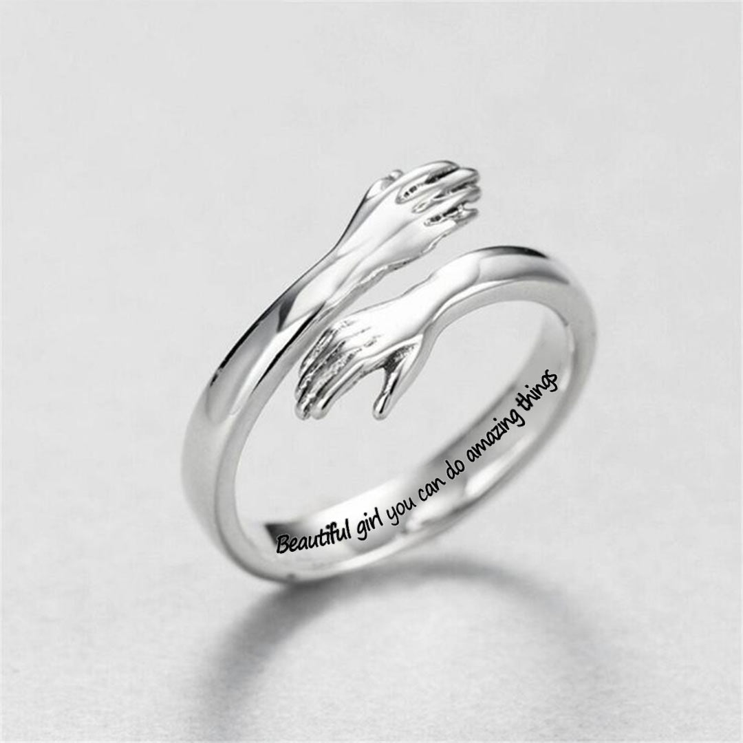 Congratulations You're a Senior Hug Ring