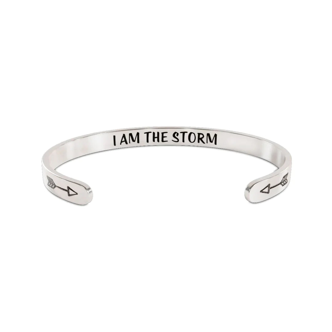 For Granddaughter - I Am The Storm Arrow Bracelet