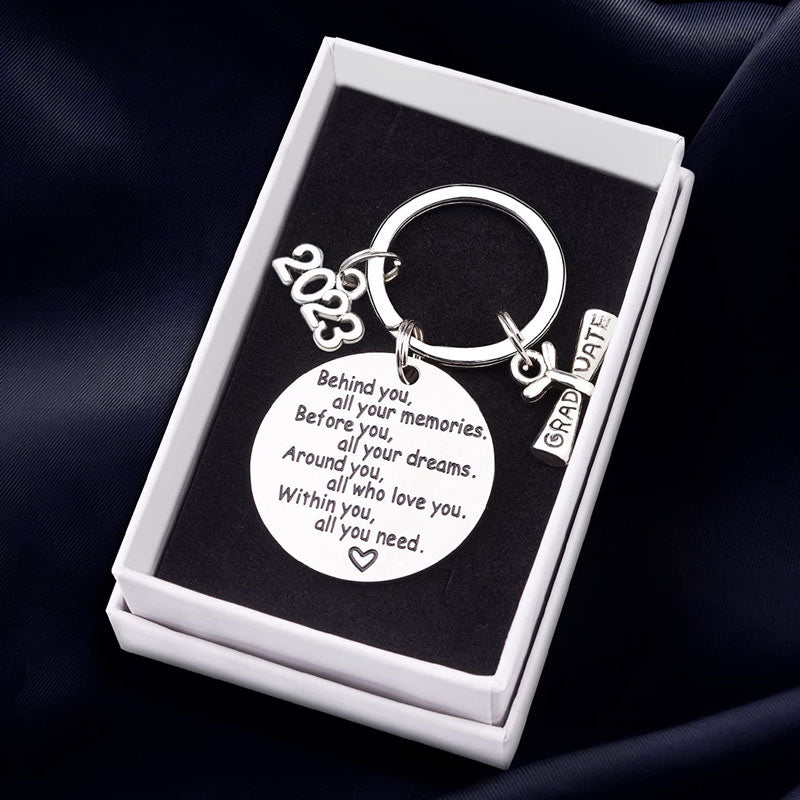 2023 Graduation Certificate Keychain