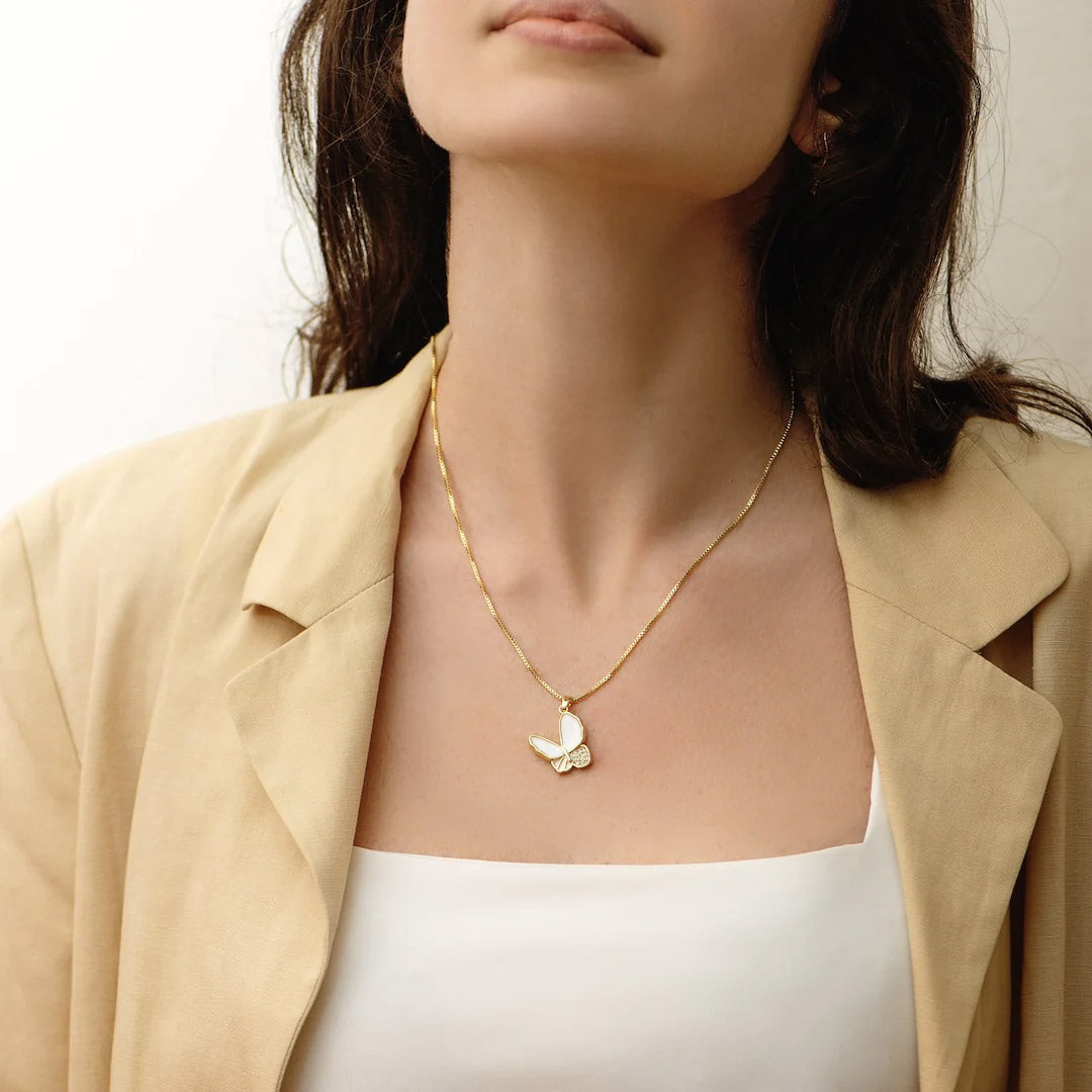 Congrats! All You Have To Do Is FLY Butterfly Necklace
