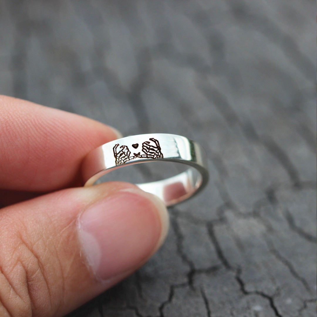 It Takes A Long Time To Grow An Old Friend Open Ring