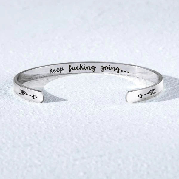 Keep Fucking Going Bracelet