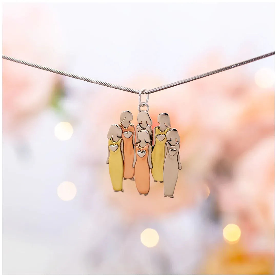 For Friend - Best friends are like thick thighs they stick together Stars Necklace