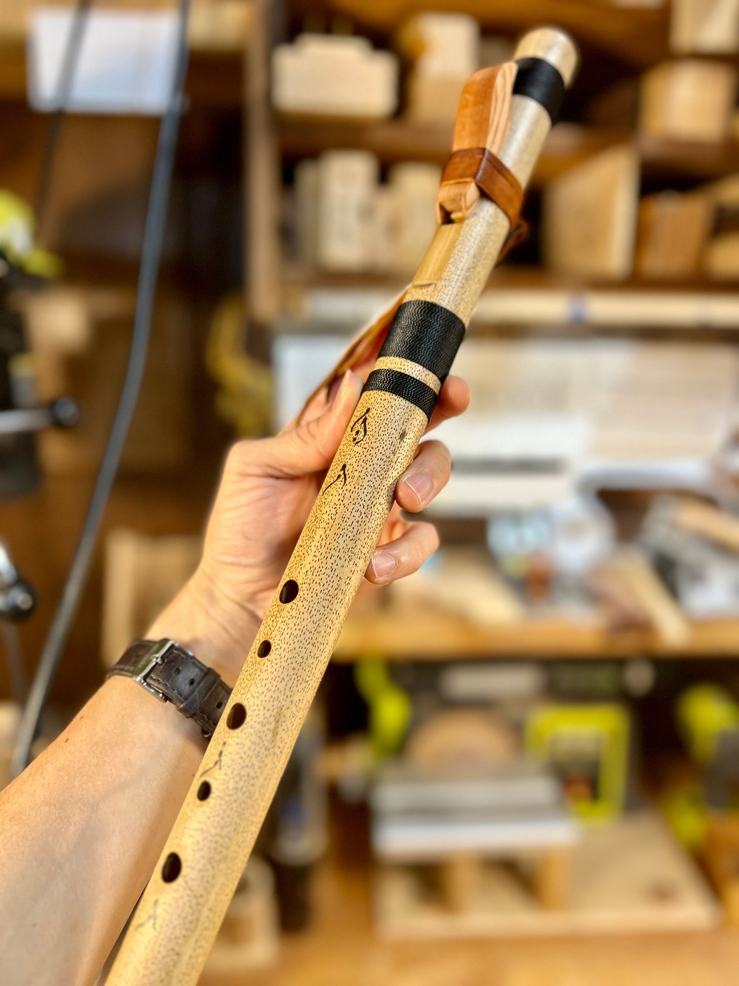 Natural Style Native Flute - Hijaz Scale (Exotic sounds) .