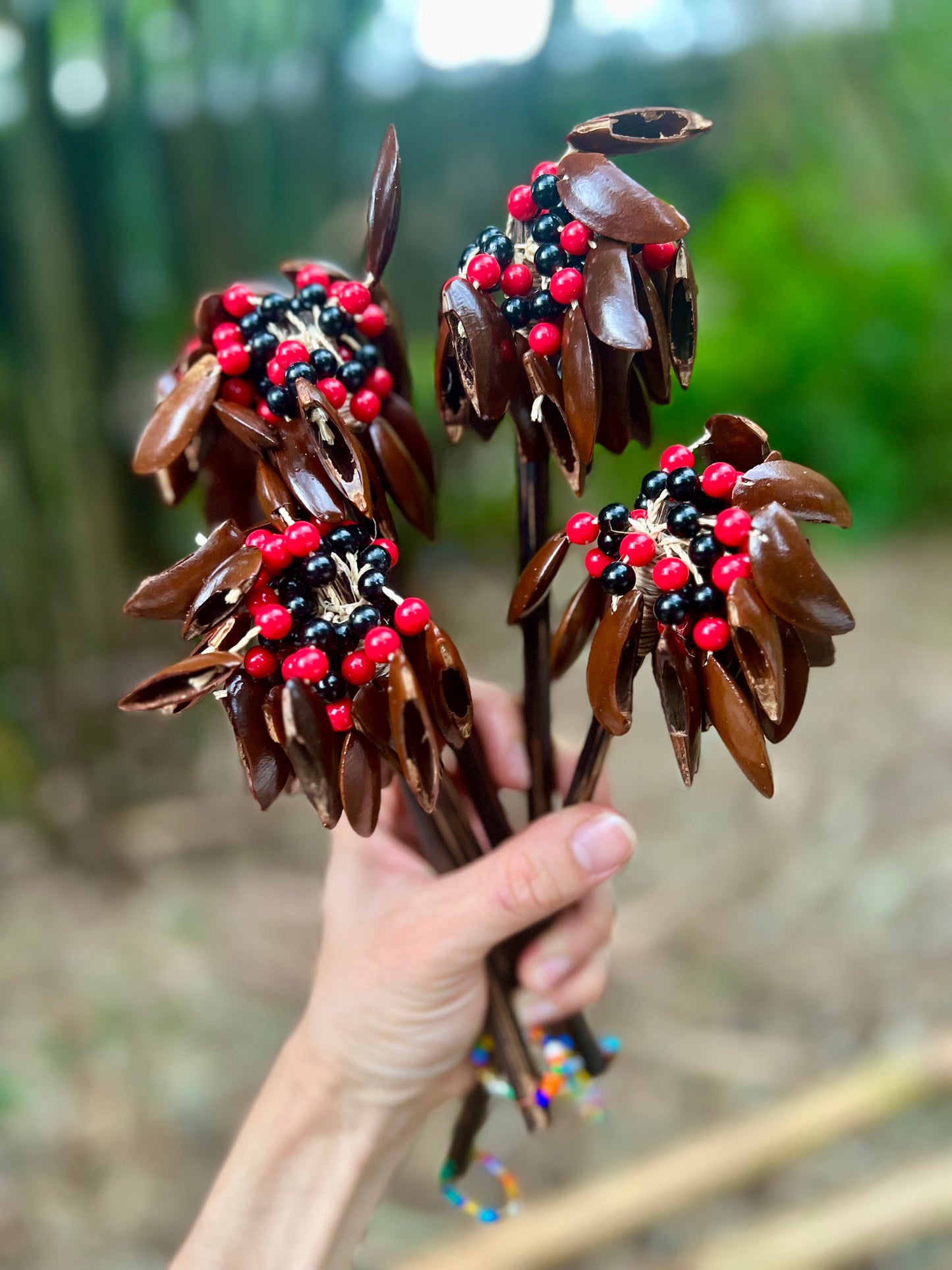 Cascabel natural seed chakcha rattle