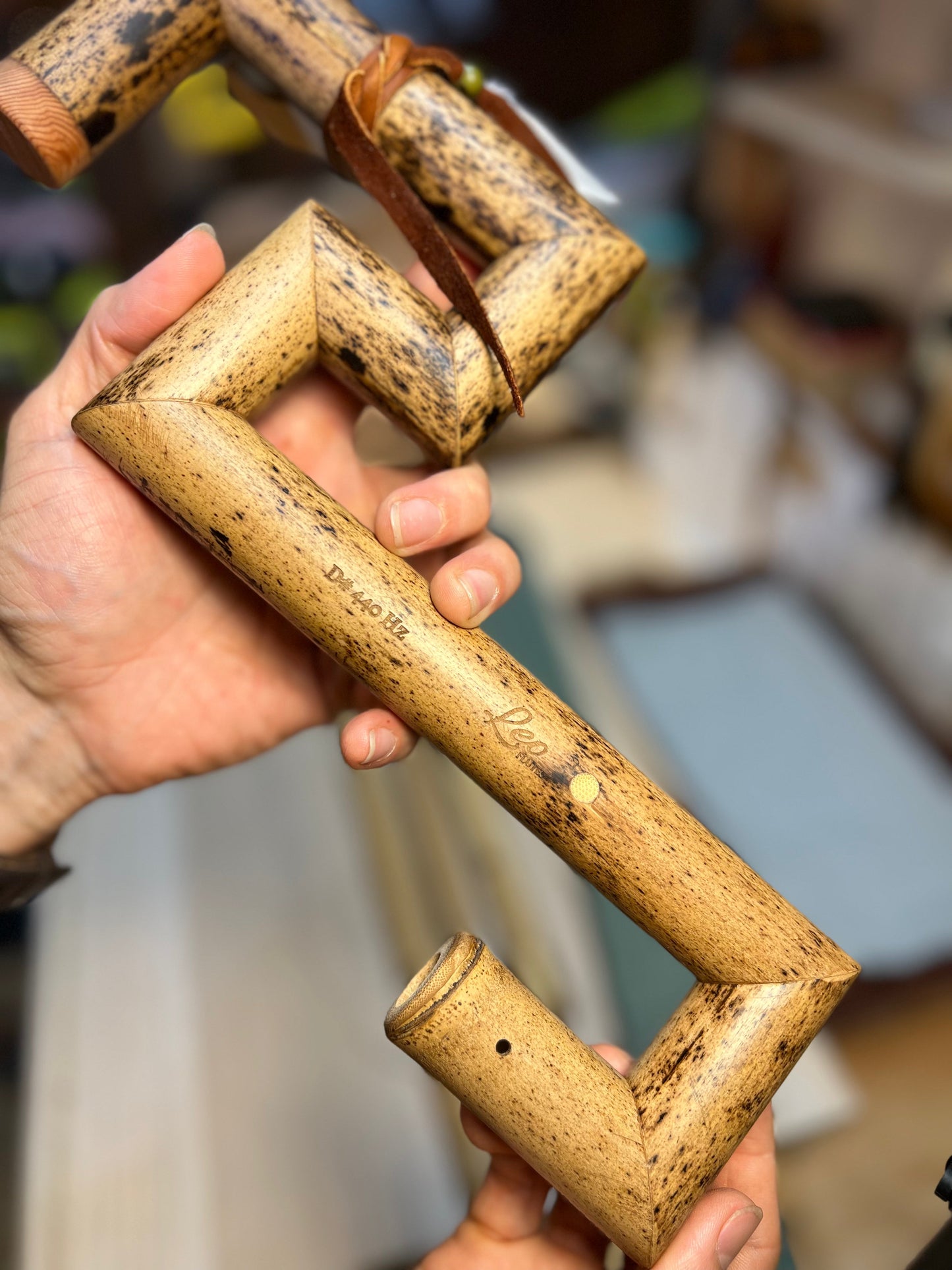 Exotic Folded flute - Unique Design - Pentatonic tuning