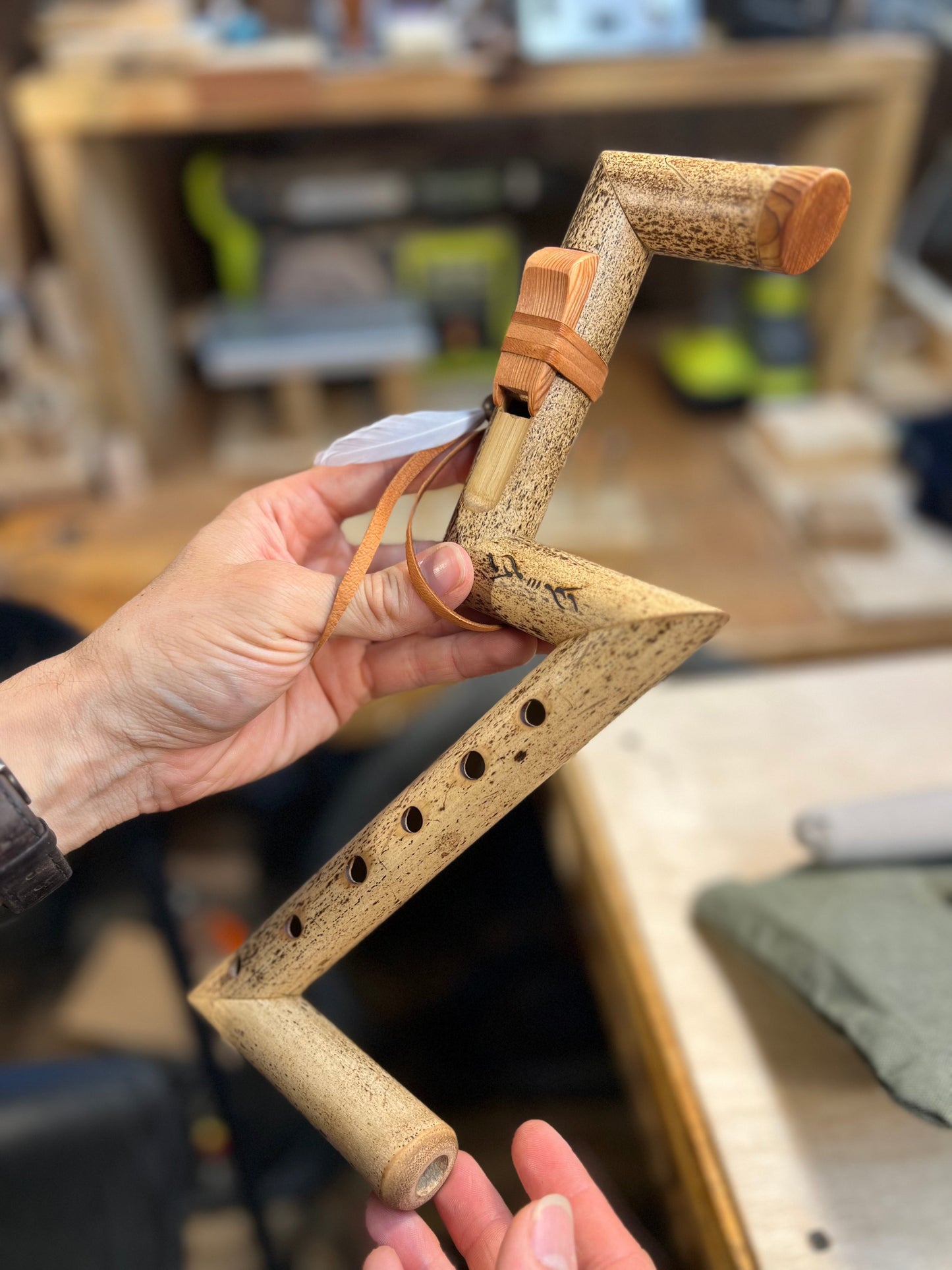 Native Exotic Folded flute - Unique design