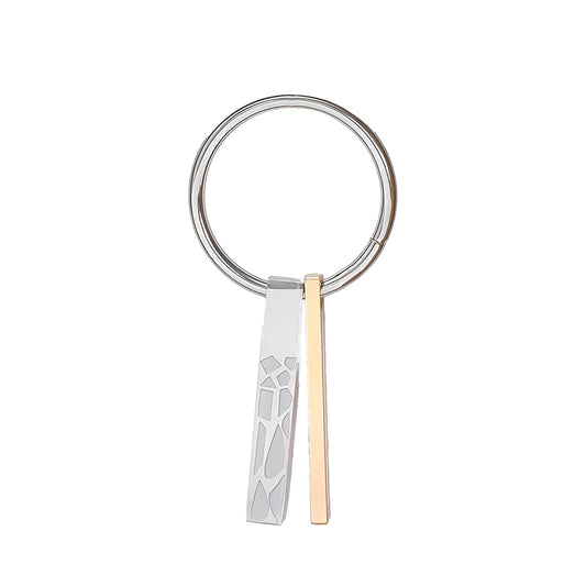 Thick And Thin Keychain
