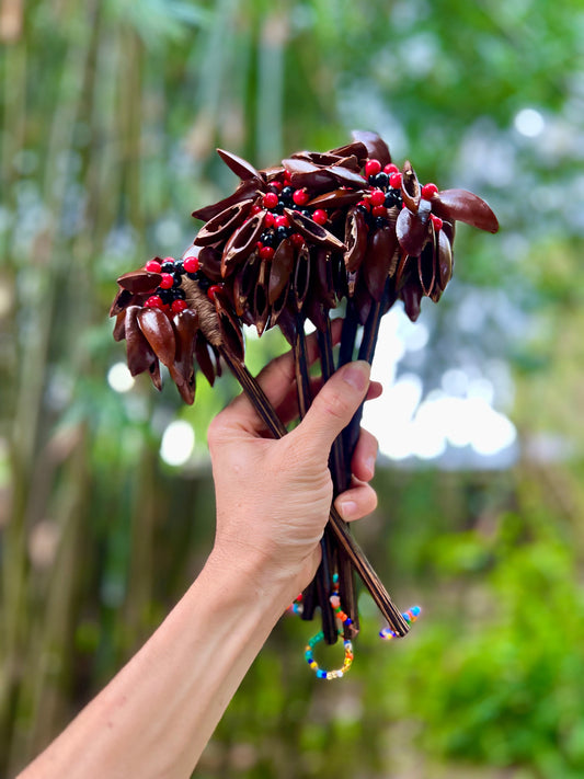 Cascabel natural seed chakcha rattle