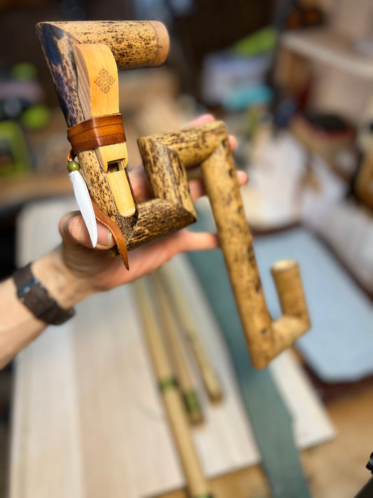Exotic Folded flute - Unique Design - Pentatonic tuning